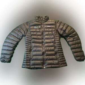 Patagonia Down Sweater Jacket Women’s XS black goose down zip